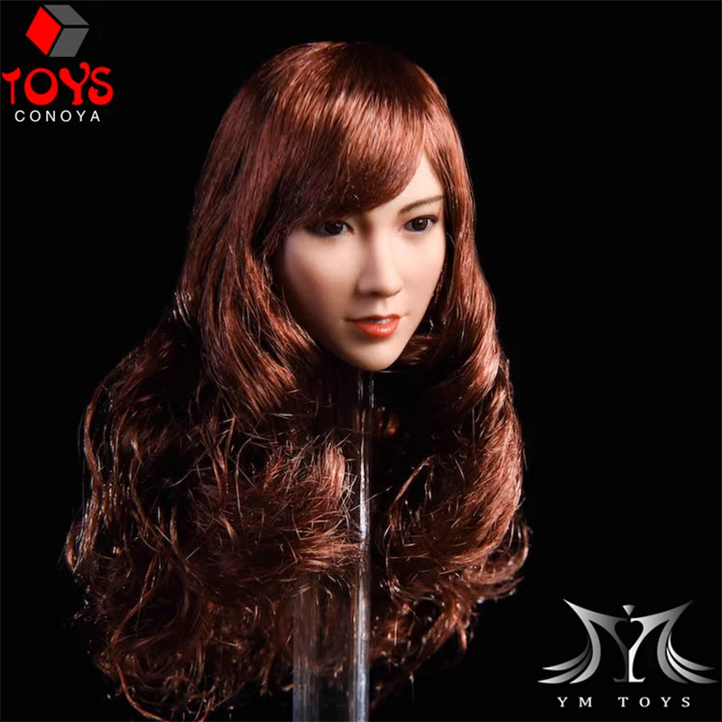 YMTOYS YMT021 1/6 Schaal Aziatische Schoonheid Qian Head Sculpt Model Fit 12 "Vrouwelijke Soldaat Action Figure Zonnebrand Huid Lichaam poppen