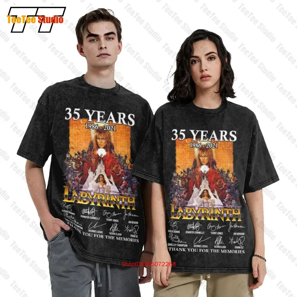 35 Years 1986 2021 Labyrinth Thank You For The Memories Vintage T-Shirt ME7V