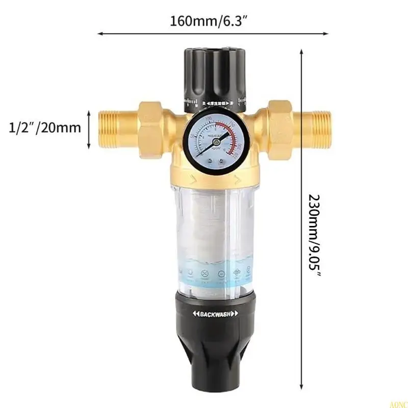 A0NC قابلة لإعادة الاستخدام تدور لأسفل ترشيح مياه رواسب مياه رواسب مسبقة الترشيح