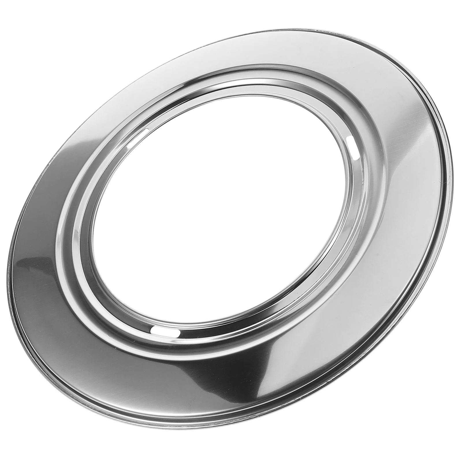 

Steamer Basket Ring Adapter Stainless Steel Outer 28.5cm Inner 16.5cm Circular Design Multilayer Rack for Dumpling Bao Bun Dim