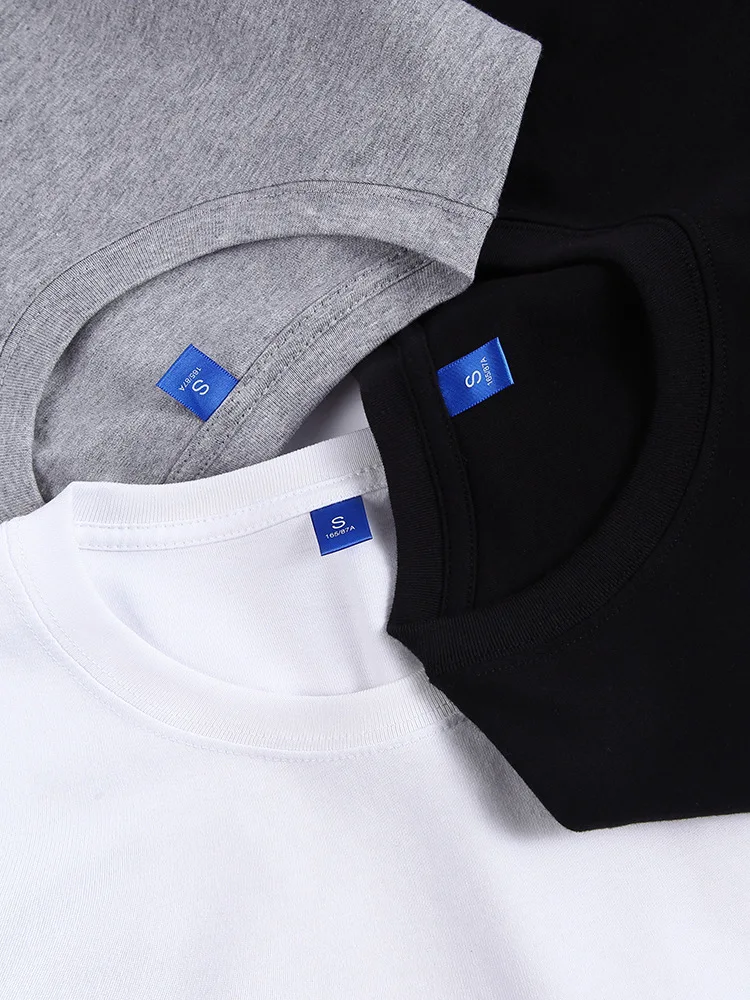 2026 MRMT Cotton Mens Blank T-Shirt Crew Neck Solid Color Casual Bottoming Men Tops Tees Shirt For Male Man T shirts Clothing