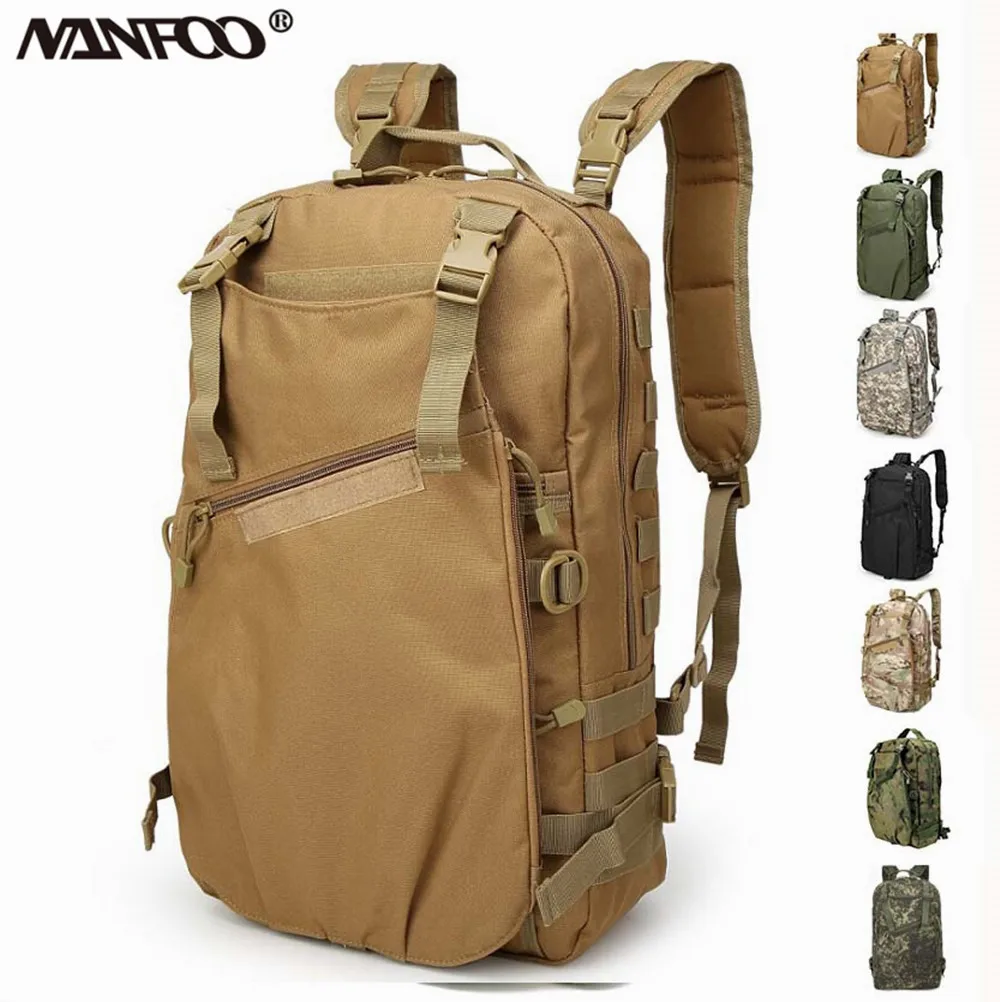 

20-35L Mother Child Backpack 900D Oxford Fabric Wear Resistant Double Shoulder Bag Camouflage Hunting Bag Daily City Walk Bag