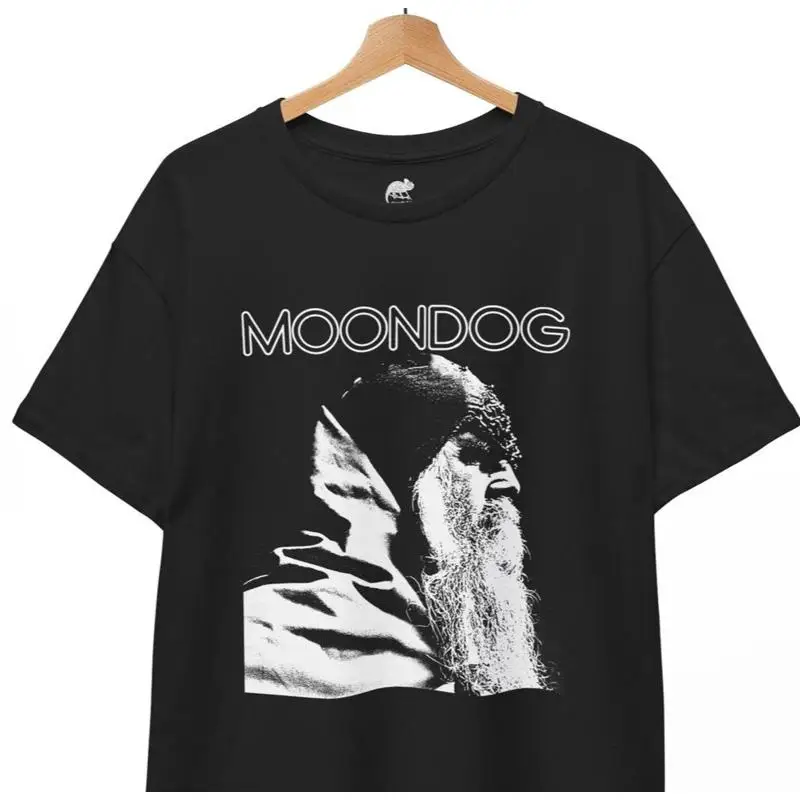 Moondog T-Shirt, Music Band Rock Roll Punk gothic Unisex Tee