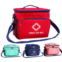 Home First Aid Kit Large Capacity Empty Medicine Storage Bag Portable Travel Medicine Box Survival Bag Emergency Bag for Car