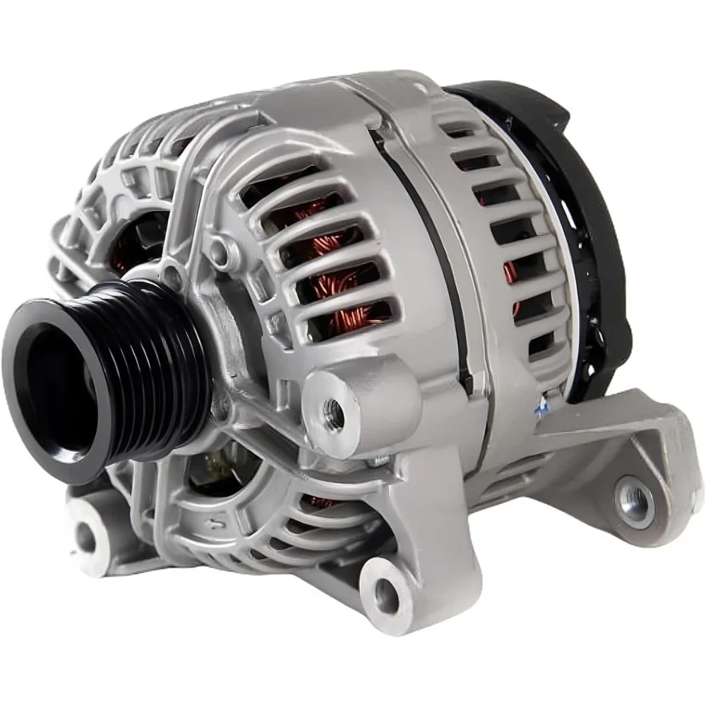 Alternator For BMW 325Ci 330Ci X3 2004-2006, 325i 325xi 330i 330xi 525i 530i, 2.5L 3.0L, 12V 155A CW 6-Groove Pulley