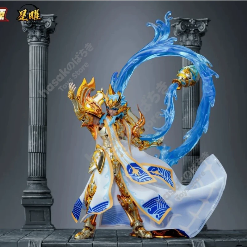

Fast Shipping Toypoint Saint Seiya Myth Cloth Soul of God SOG EX Aquarius Camus with Object Action Figure Knights of Zodiac TP