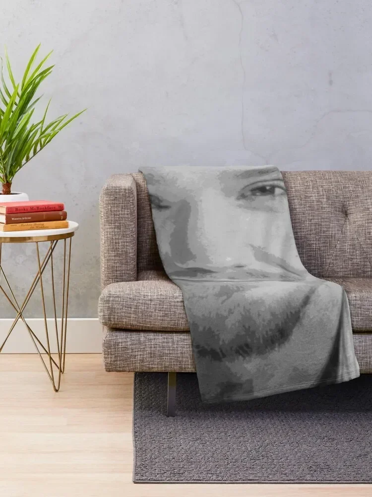 Chad Michael Murray Pop Art Portrait Throw Blanket Blankets For Sofas Designers Bed linens Soft Big Blankets