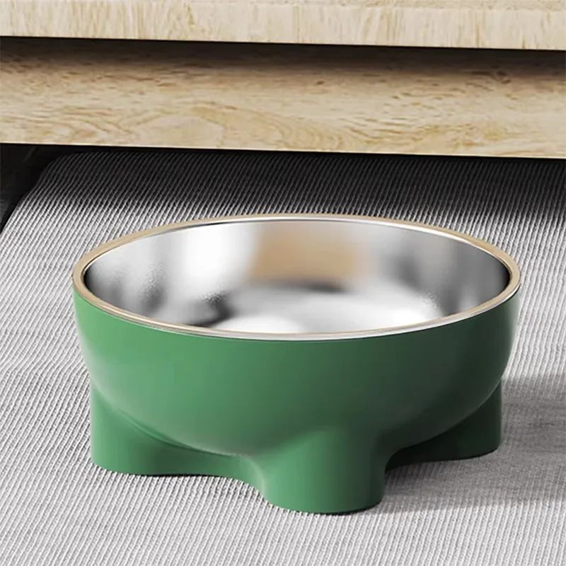 

Removable Stainless Steel Dog Bowl Non-Slip Pet Feeding Bowl Detachable Inner Bowl for Dogs and Cats