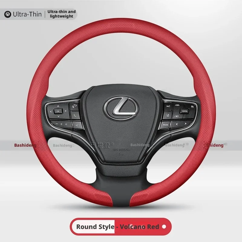 2026 Luxury Ultra-Thin Anti-Slip Breathable Steering Wheel Cover For Lexus RX NX ES GX LX RZ All Season Snug Fit Car Accessories