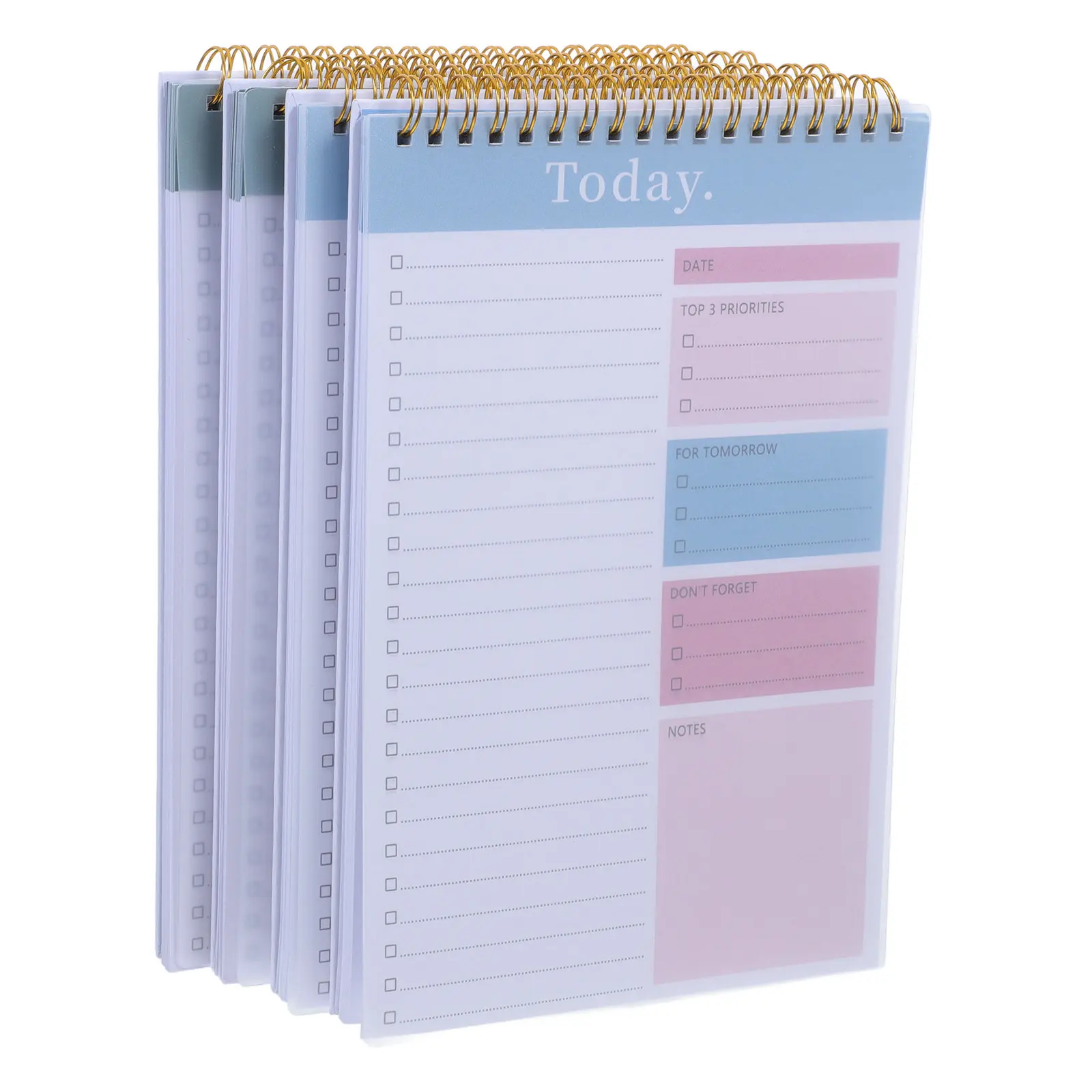 4pcs-weekly-planner-notepad-with-double-wire-binding-easy-tear-off-stylish-undated-daily-planning-pad-for-students