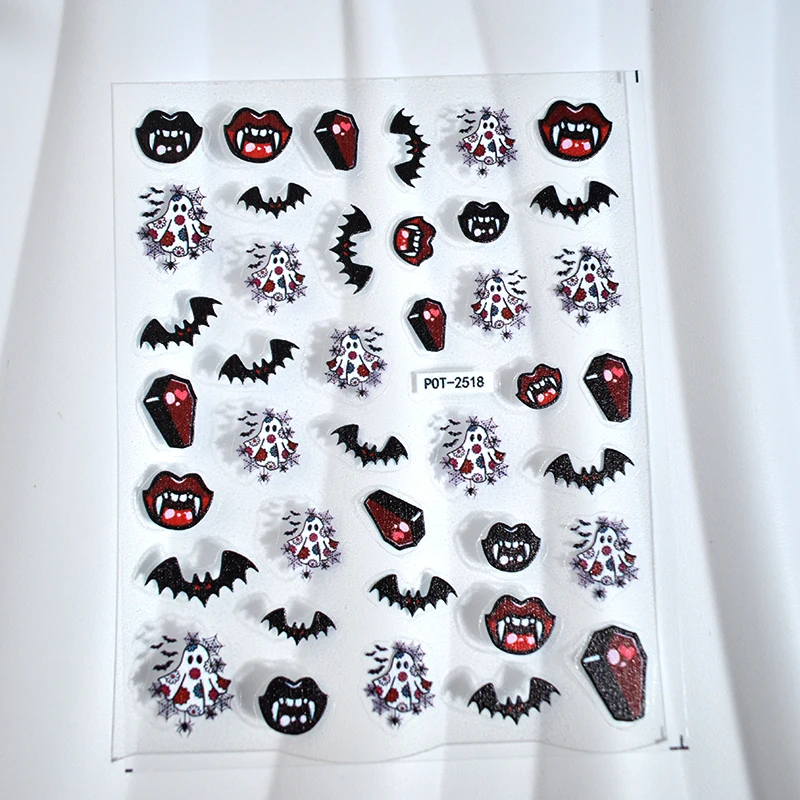 2-pcs-halloween-fantasma-batnail-arte-adesivos-misteriosos-fantasmas-morcegos-labios-aranha-web-design-tema-dos-desenhos-animados-superficie-brilhante