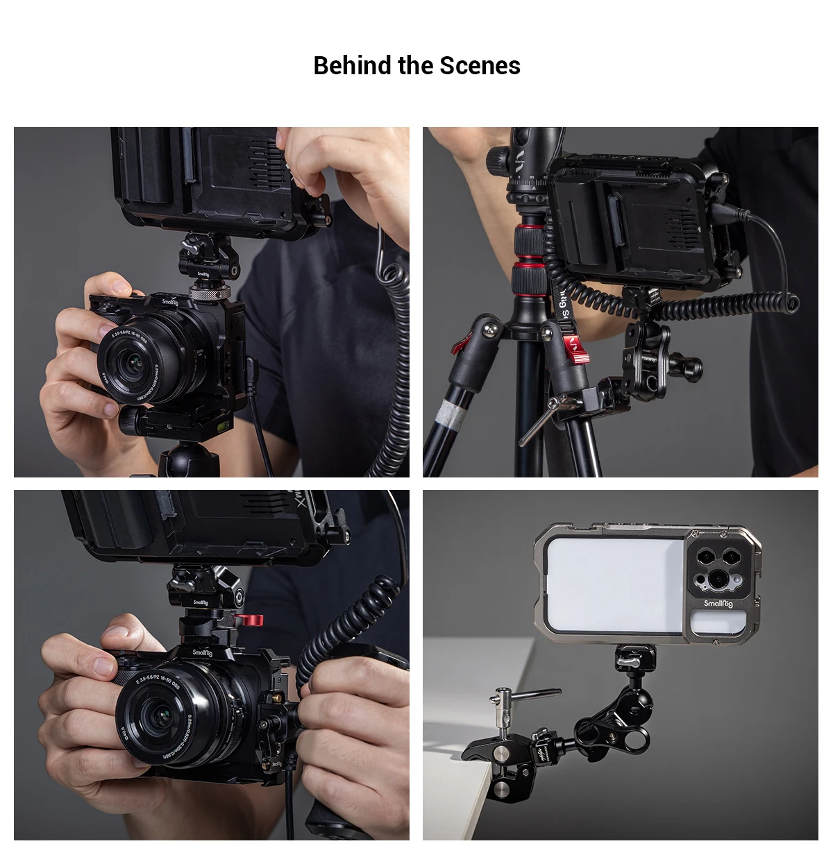 SmallRig Drop-In HawkLock Mini แขน Magic กับ Quick Release Ball Head สำหรับ Gimbal LCD Monitor DV วิดีโอ3515
