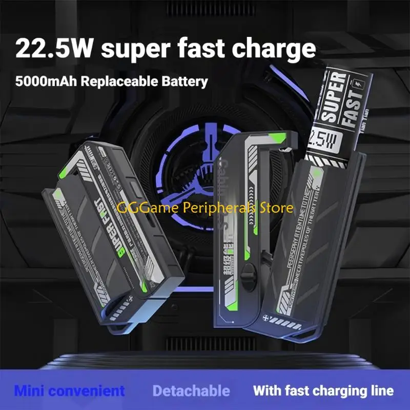 U55B Portable Battery Chargers Case Offering PD22.5W Rapidly 21700 Battery Monitoring Universal