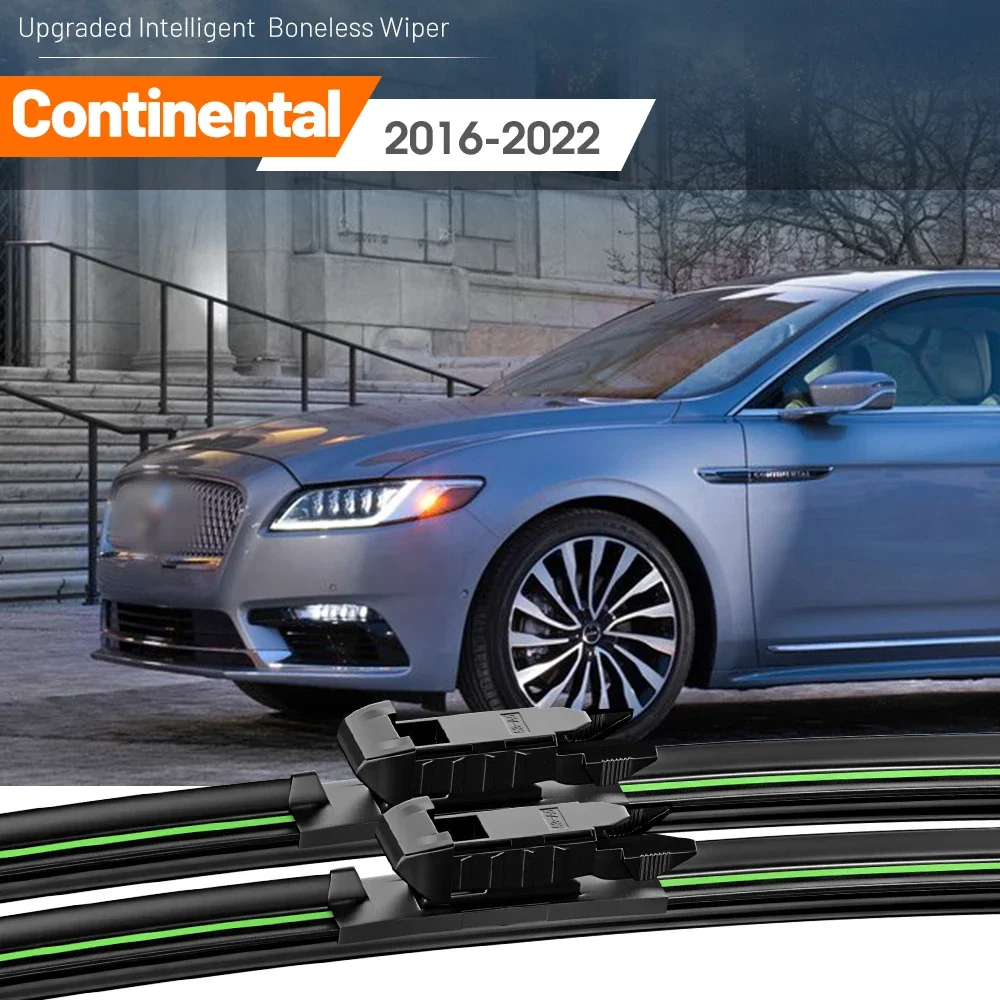 

2pcs For Lincoln Continental 2016-2022 Front Windshield Wiper Blades 2017 2018 2019 2020 2021 Windscreen Window Accessories