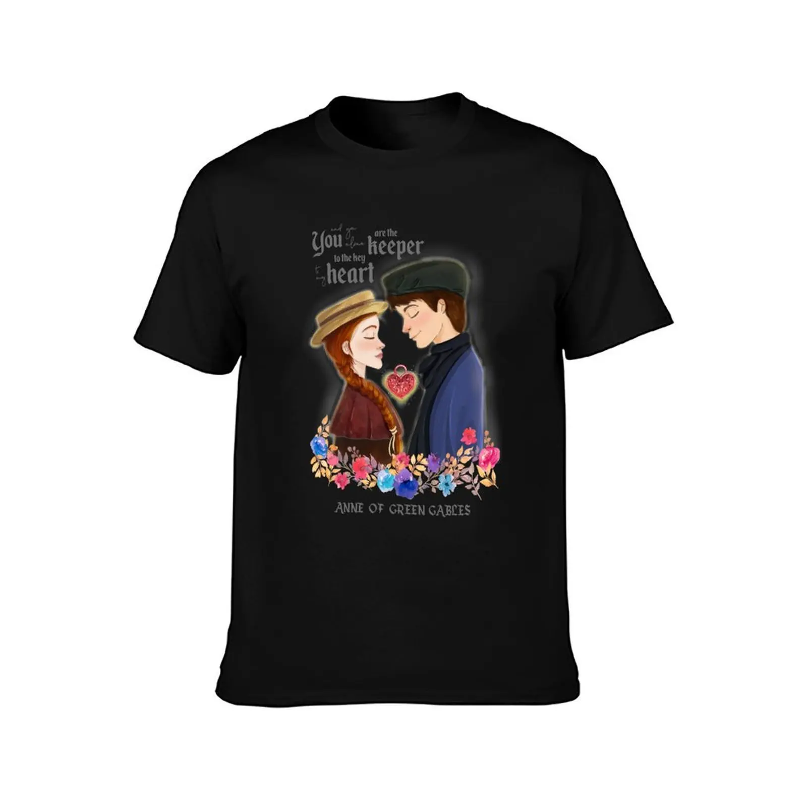 Anne and Gilbert - Anne with an E Series - Anne of Green Gables Men T Shirt man t shirts high quality luxury brand
