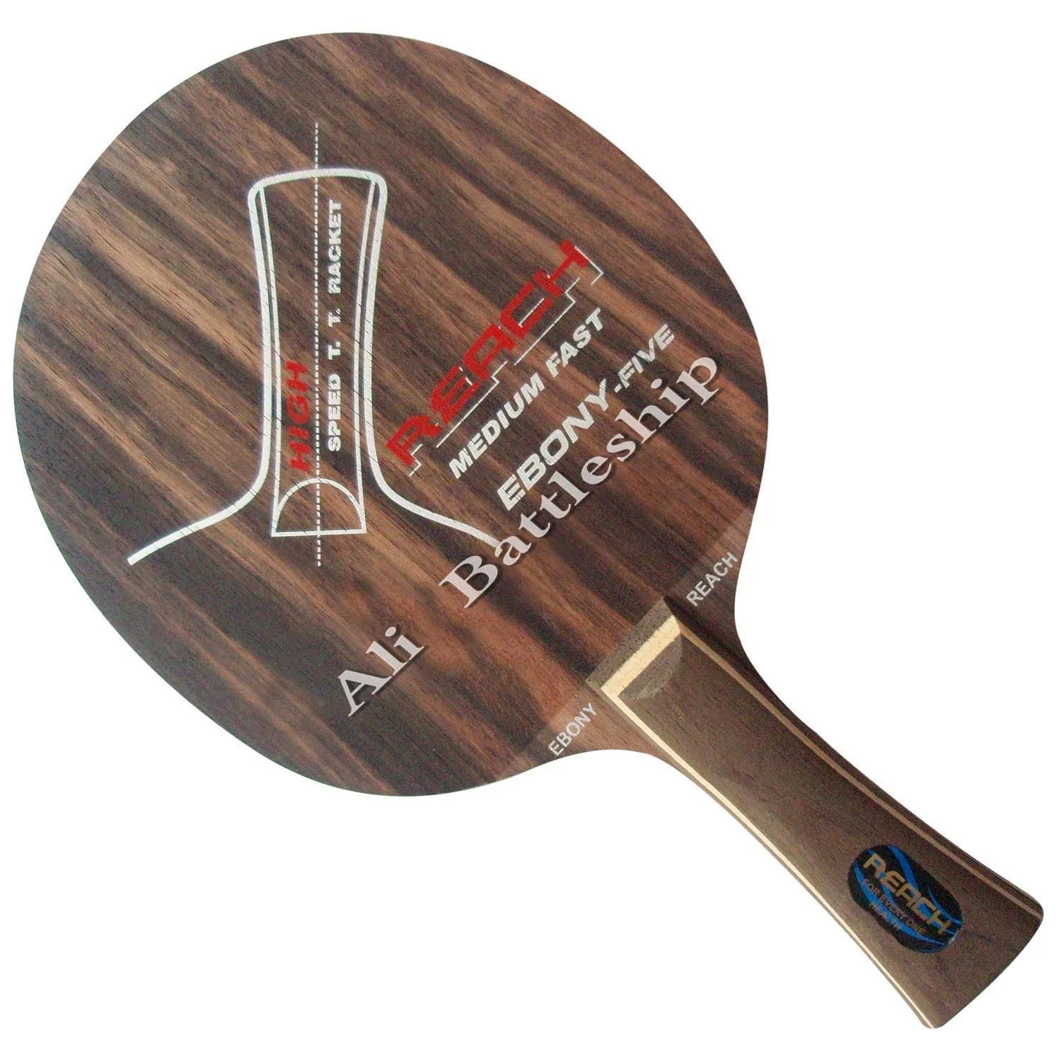 Reach Ebony-5 Ebony 5 Ebony5 Medium-Fast Table Tennis Pingpong Blade