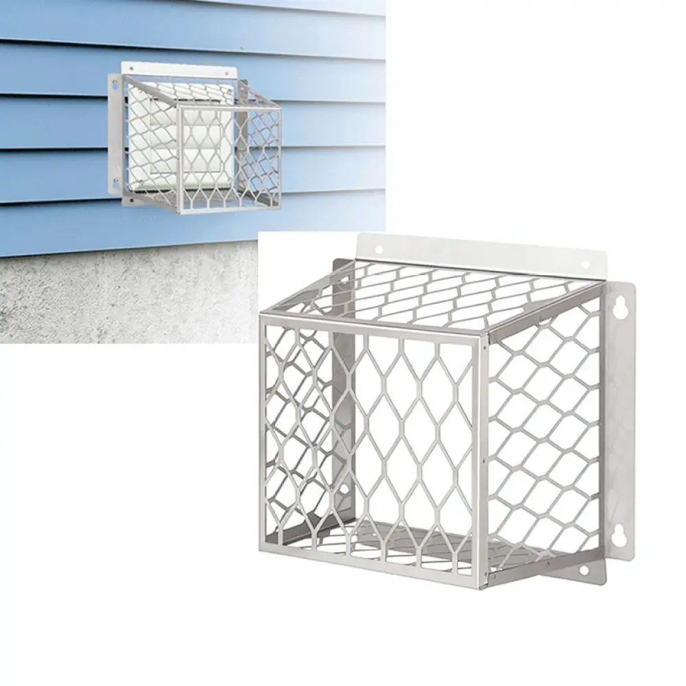 Premium Stainless Steel Dryer Vent Guard For Wall Exhaust Ducting Anti Clogging Protector For Better Air Ventilation