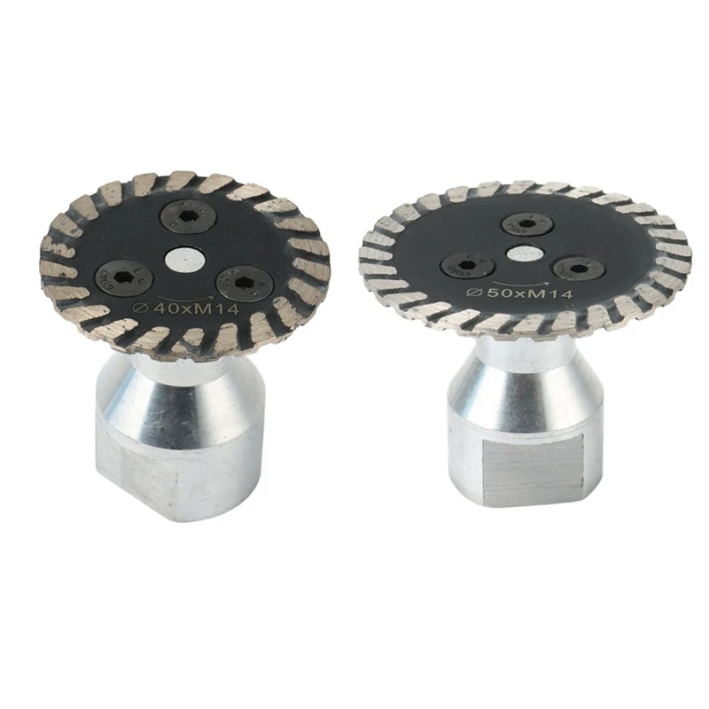 40/50MM M14 Thread Removable Flange Diamond Carving Grinding Saw Blade Disc For Marble Concrete Granite Stone Tile