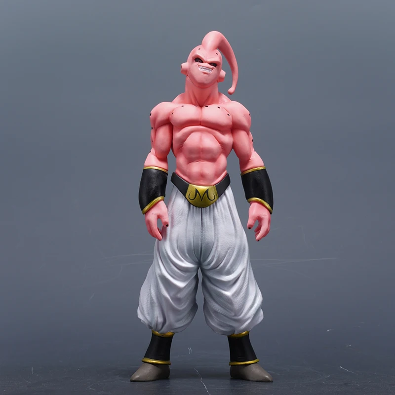 Dragon Ball 27cm Fated Duel Majin Buu Figura de ação totalmente pintada PVC Anime Modelo Brinquedo Estátua requintada Ornamento de mesa Presente para menino