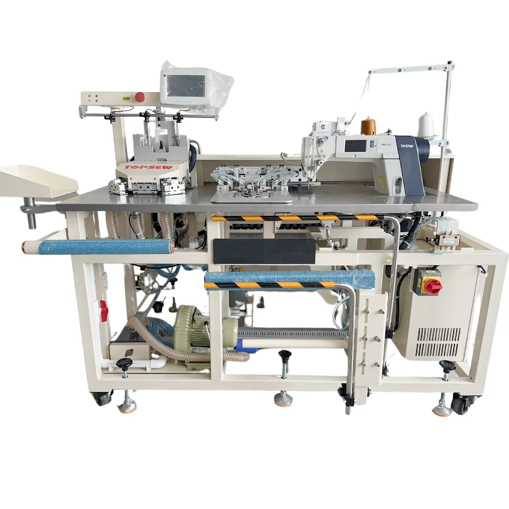 ATV&UTVTOPSEW Latest Pocket Setting Machine TS-299 High Speed Pocket Setting Machine for All Kinds Trousers and Clothes