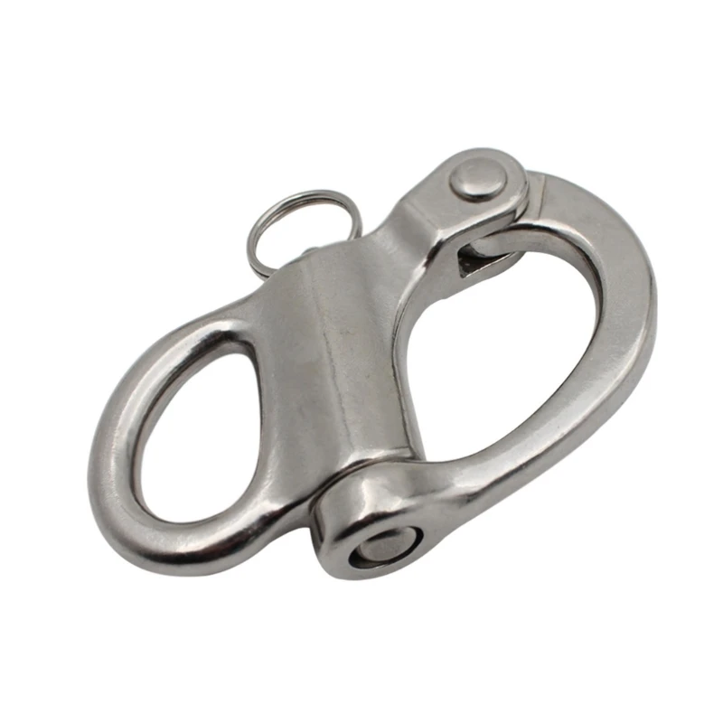 ตาหมุน Shackle Quick Release Bail Rigging เรือใบ Marine สแตนเลสสำหรับเรือใบ Spinnakers