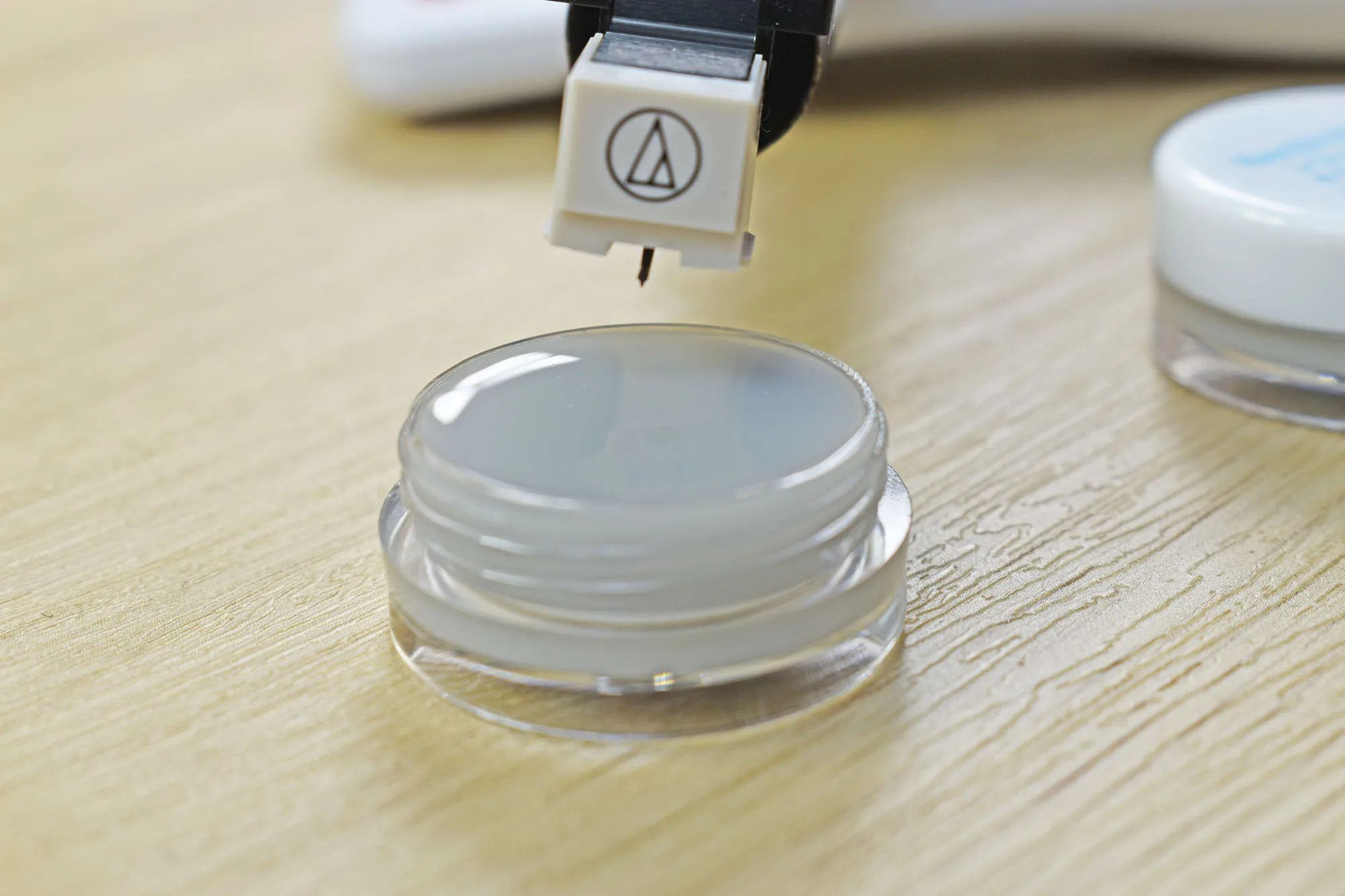 แผ่นเสียง Stylus ทำความสะอาด Self-กาวทำความสะอาดเจลบันทึกเข็มทำความสะอาดบันทึกทำความสะอาดอุปกรณ์ไวนิล Keurig Descaler Kit