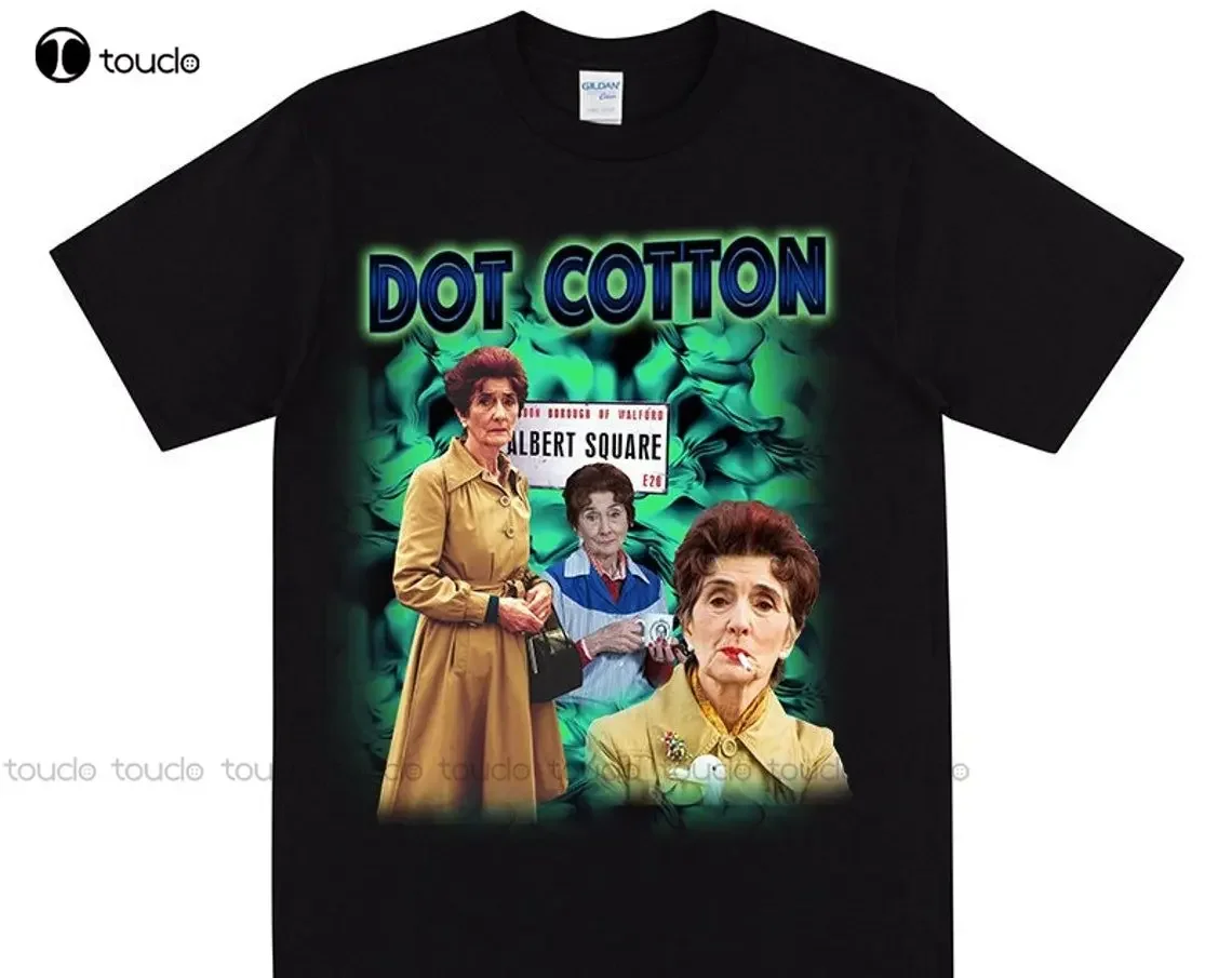 Dot Cotton  T-Shirt For Eastenders Fans Shirt With Dot Cotton Funny Dot Cotton Smoking Tshirt Funny Eastenders T Shirt