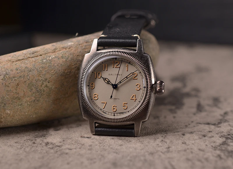 Baltany 1926 Oyster Retro-Uhr S4015 36 mm Saphirglas 100 m wasserdicht Herren-Automatik-Armbanduhr – Detail 9