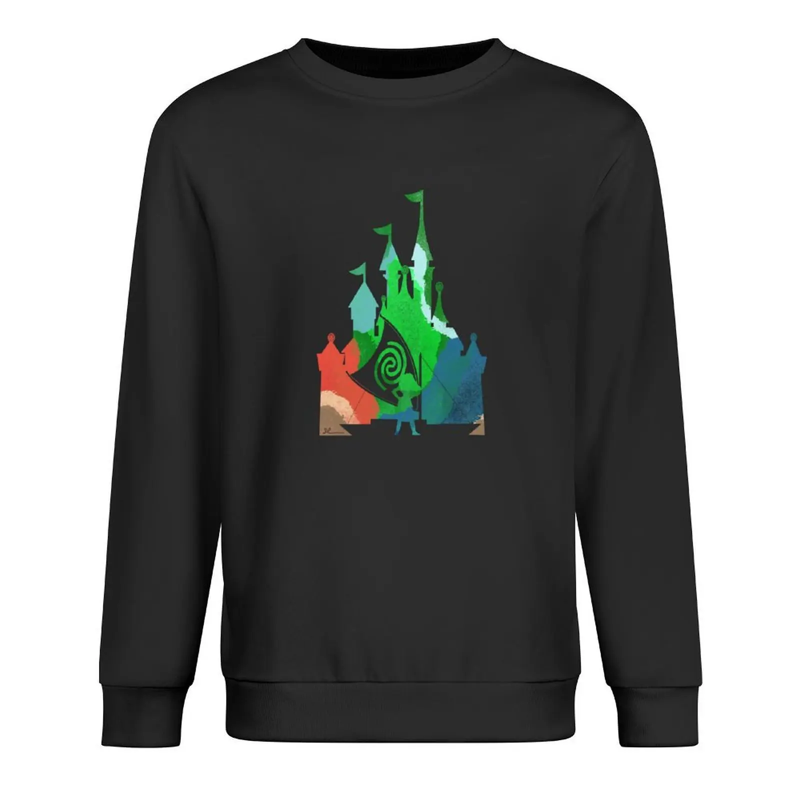 

See The Line Where The Sky Meets the Sea... Pullover men wear korean clothes new hoodies and sweatshirts