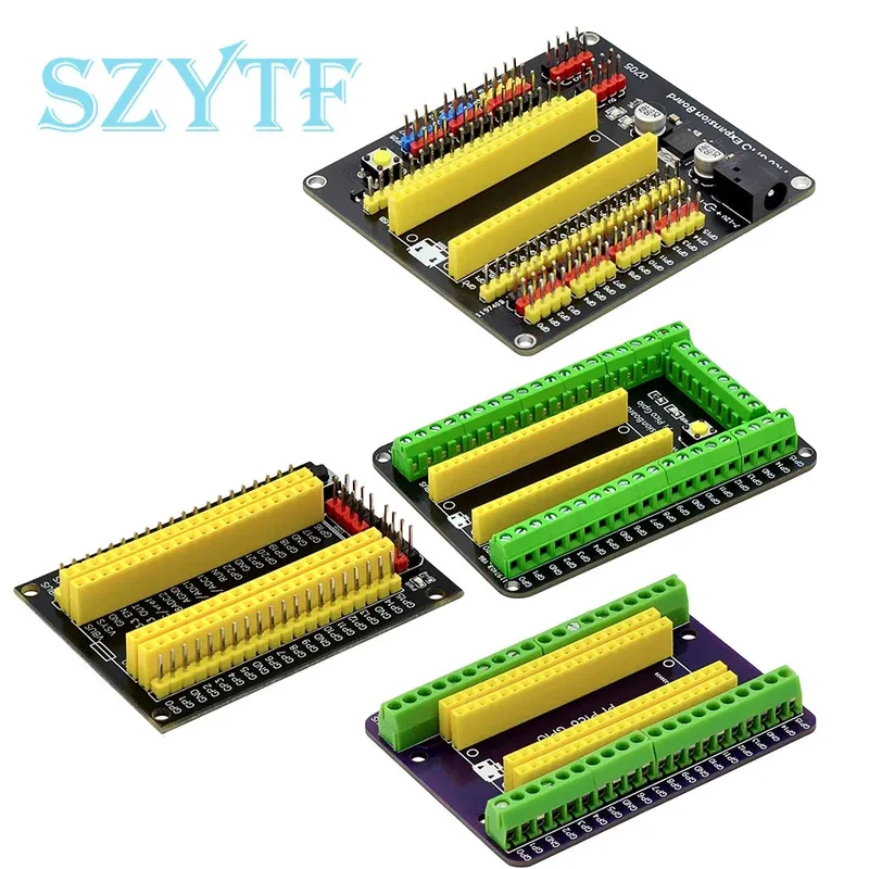 

Плата расширения GPIO Breakout Extension Adapter Встроенные мужские и женские штыри для Raspberry Pi Pico