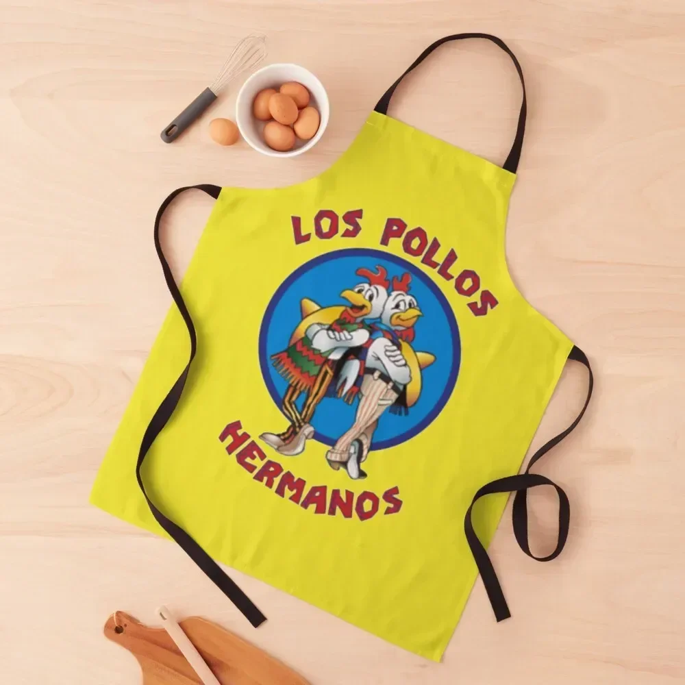 

Los Pollos Hermanos Apron Novelties Kitchen And Home Korean cleanings Apron