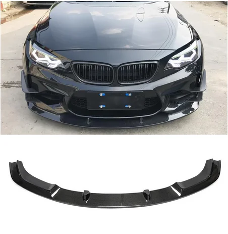 

Facelift Upgrade Carbon Fiber F87 M2 Front Bumper Splitter Lip for BMW F87 M2 Coupe 2016 - 2019