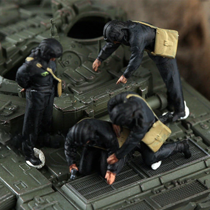 

Масштабная модель 1:72 из смолы: Современные солдаты российской армии (6 фигурок) для сцен с танками и вертолетами. Коллекционная декоративная фигурка.