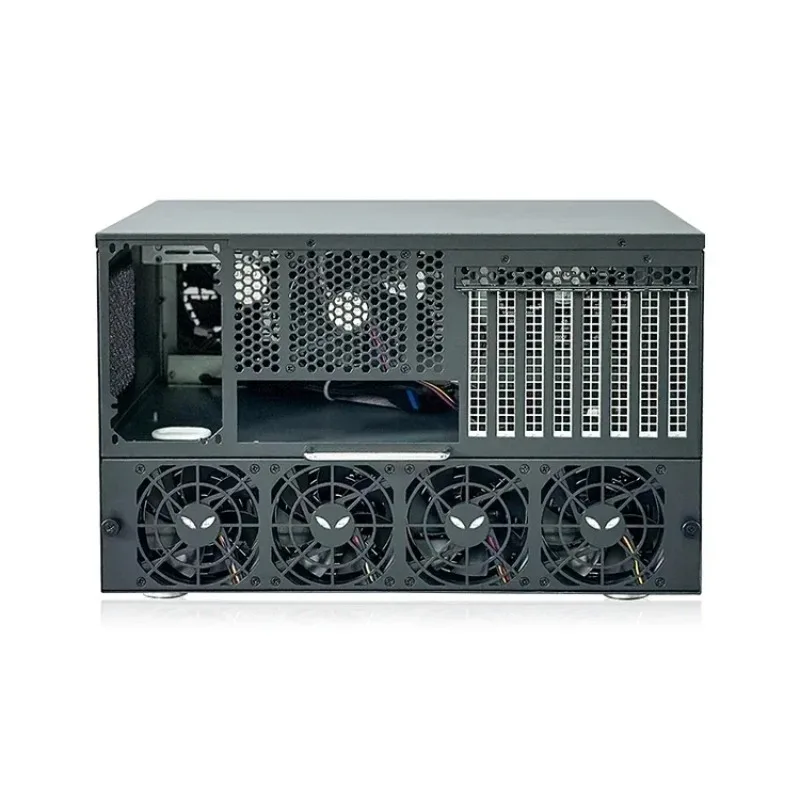 Chassi de servidor de computador com montagem em rack, 12 baias, para armazenamento, caixa de servidor, pc doméstico, nuvem privada, backup de dados