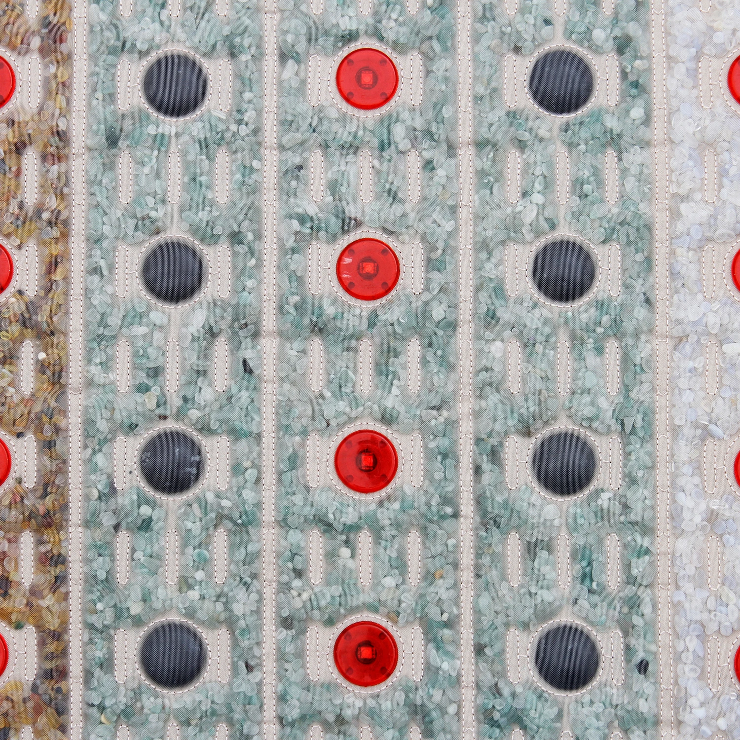 Premium Quality No EMF Fitness Mat Full Body Massage Back Pain Relief Products Back Massager Menstruation Heating Pad