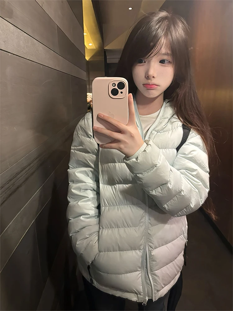 

Хаки с капюшоном 90, белое Du down ort, уличное мужское теплое хлопковое пальто обычного кроя, длинное зимнее пальто на молнии све