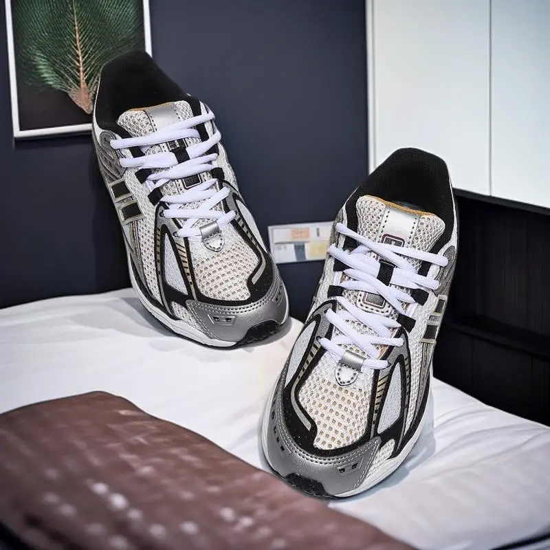 

FallBreathableОбувь с мягкой воздушной подушкой для стабильной и легкой ходьбы, Núting разные пейзажи, полностью кожаная