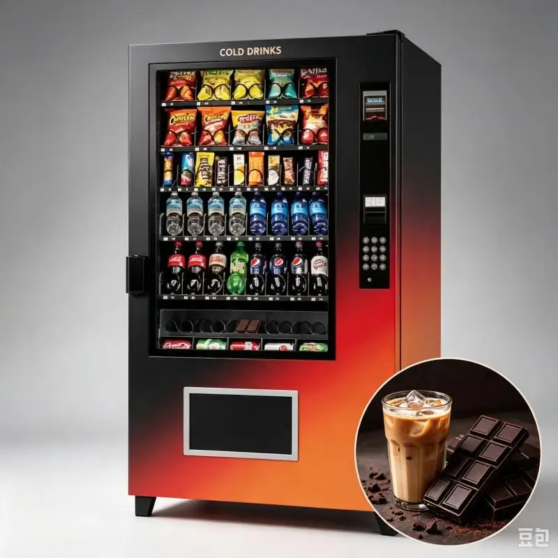 Automatic Snacks and Drinks Vending Machine Smart Retail Equipment Customized With Multiple Payment Options