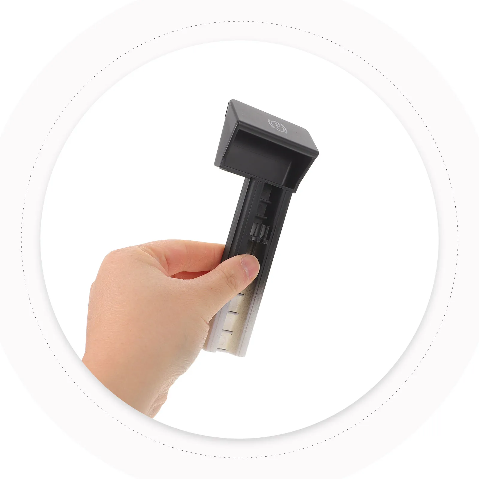 Car Parking Brake Release Handle Manual Left Drive Handbrake Replacement Emergency Brake Lever Ergonomic Grip ABS Replacement
