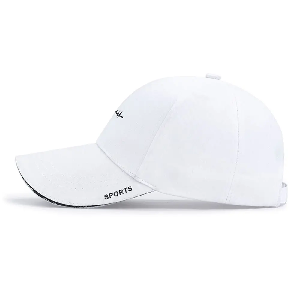 Adjustable Sun Hats Casual Solid Color Cotton Top Empty Cap Baseball Cap Women