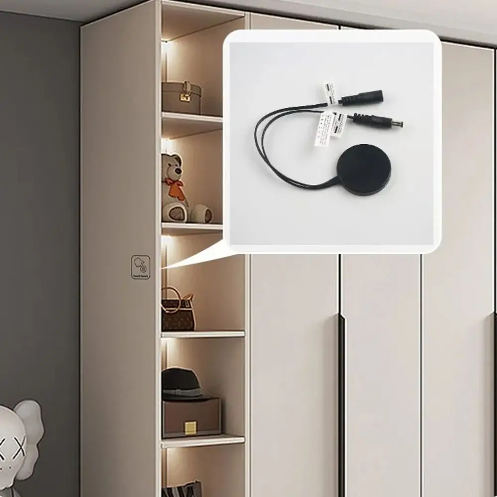 Capteur intelligent Durable DC12V 24V, 5a 60W, interrupteur tactile, panneau de bois, interrupteur d'éclairage LED pour armoire