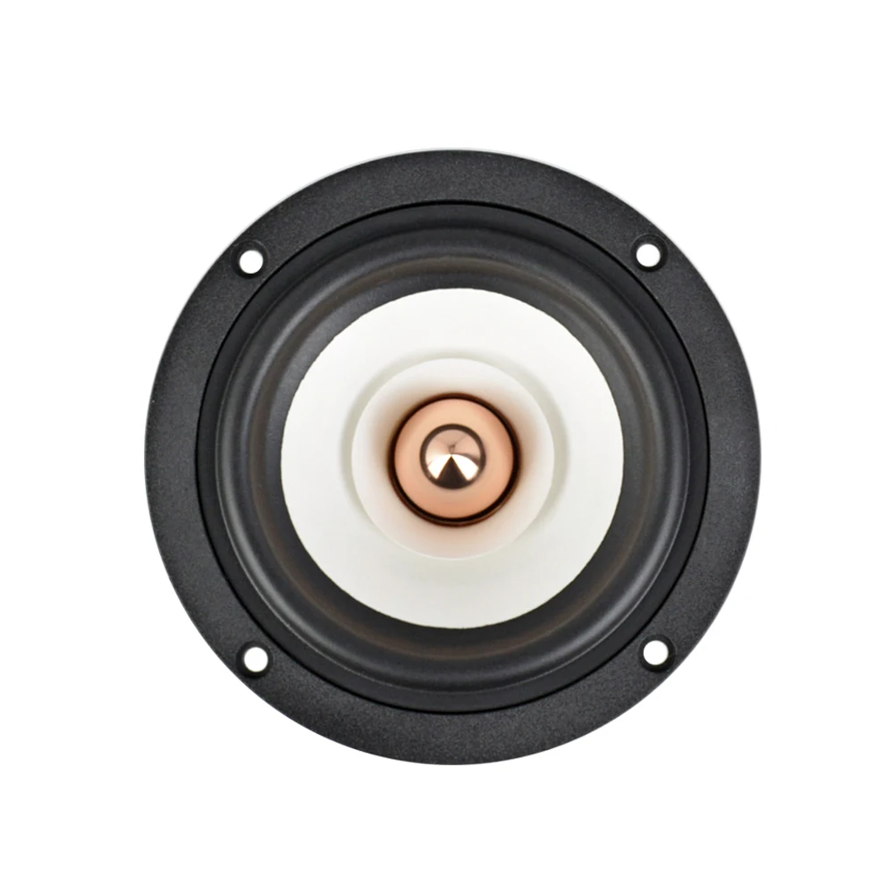Audio 4 Inch Full Range Speaker 4 8 Ohm 30W Hifi Treble Mediant Bass Desktop Bookshelf Music Sound Loudspeaker DIY 1PC