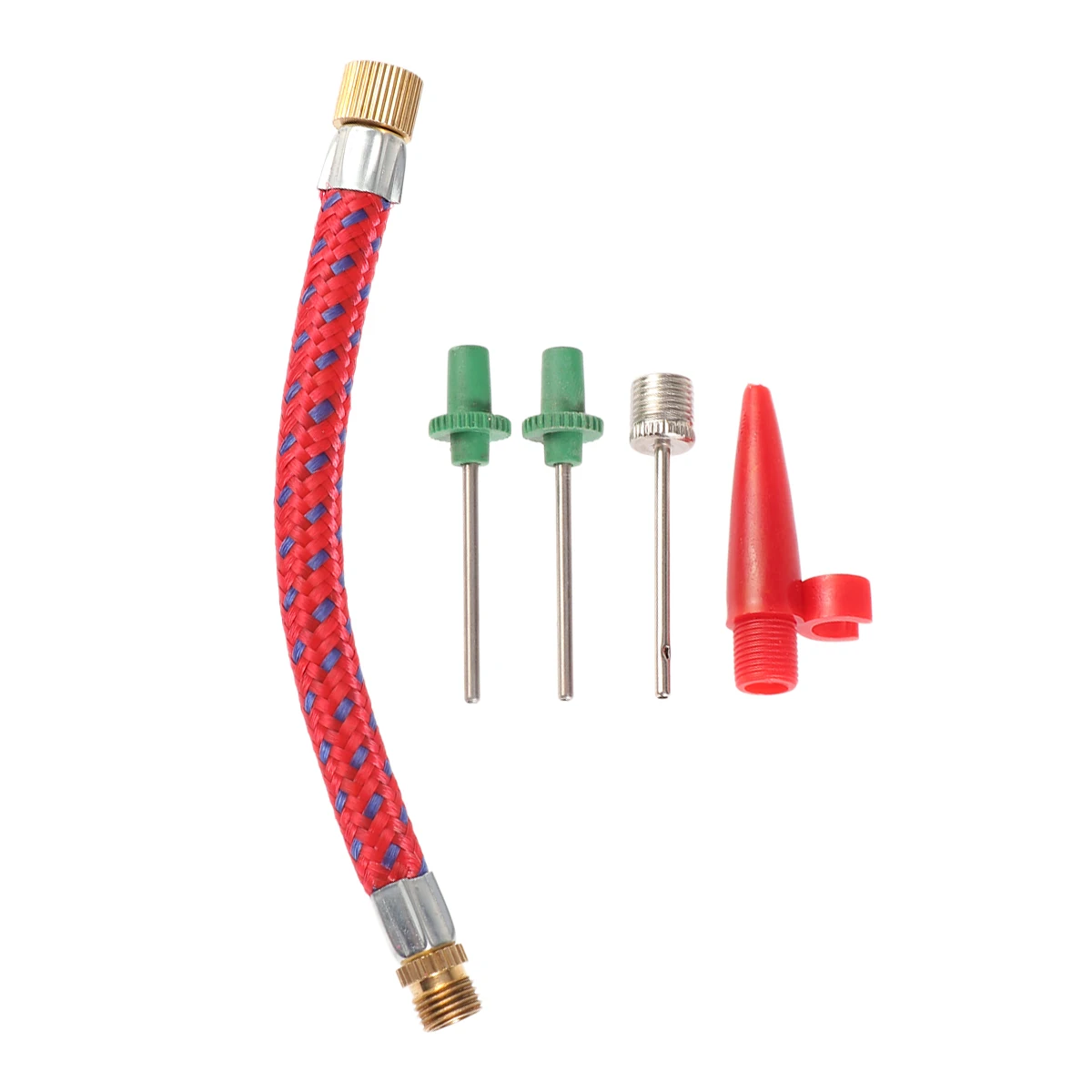 5 Pcs Exhaust Pump Ball Needle Set Air Needles Basketball Stainless Steel Inflation