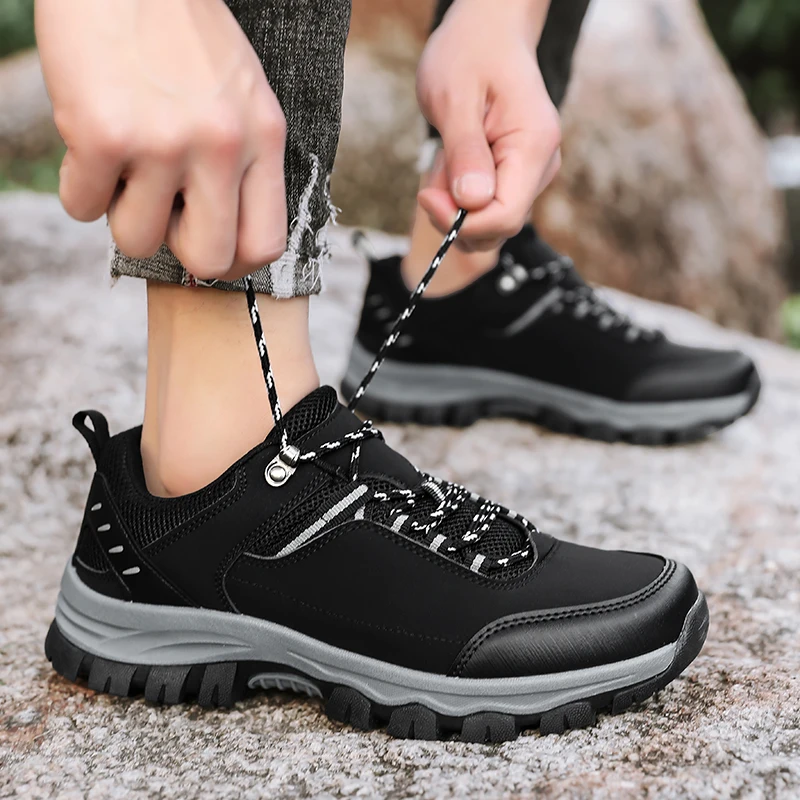 

Large Sizes45 46 Men's Outdoor Hiking Boots-Slip-Resistant Casual Hiking Shoes Sports Footwear for Comfortable Trekking Sneakers