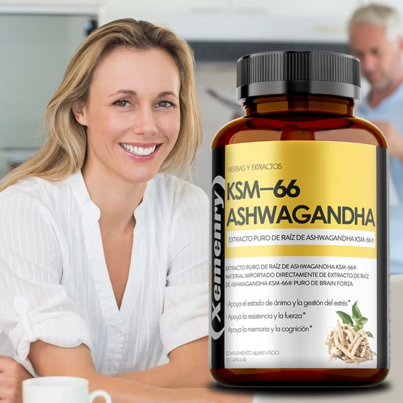 Ksm-66 Ashwagandha - Promote Brain Development, Improve Sleep, Lower Cortisol, Enhance Endurance, Replenish Energy, Vitality