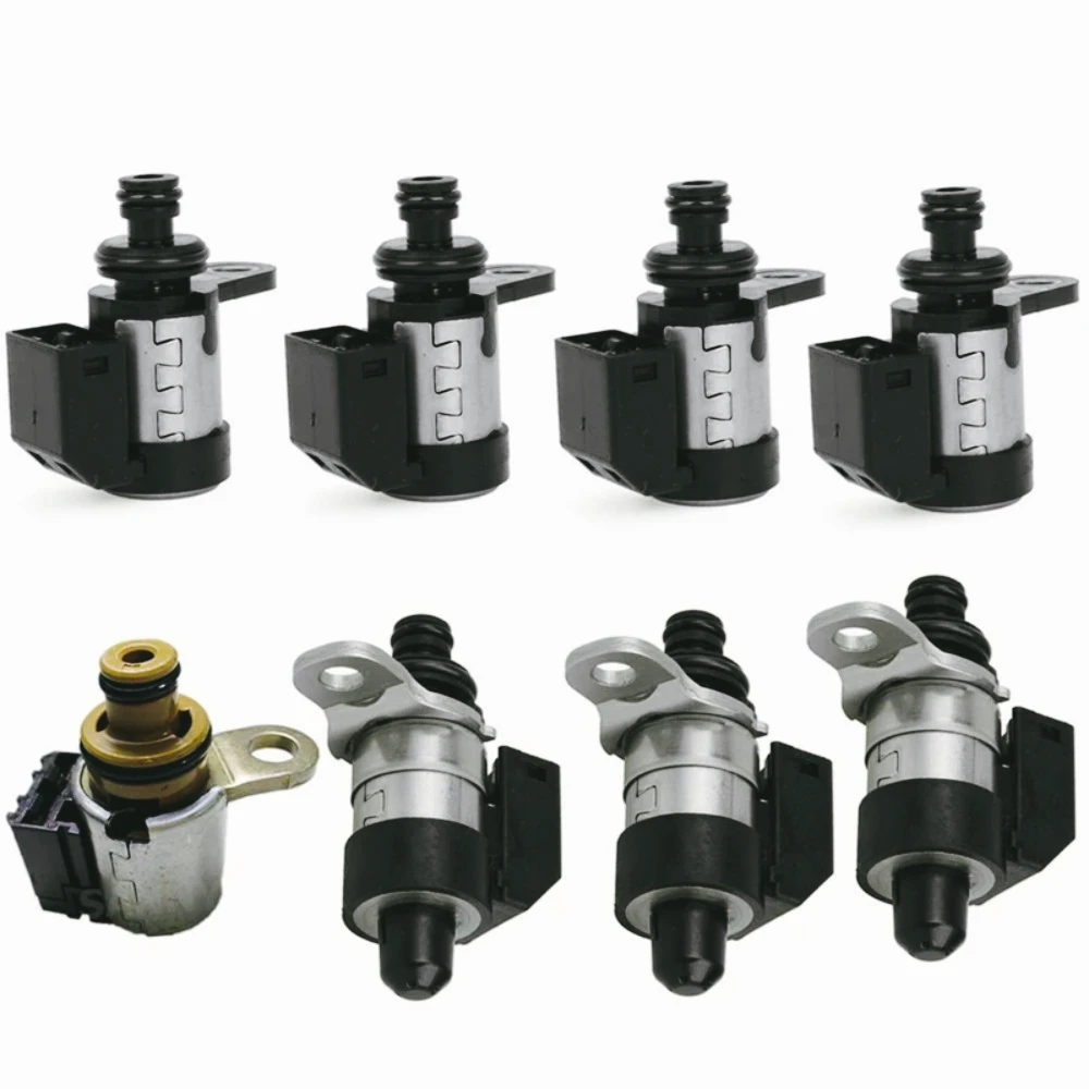 ZF-F Kit  solenoi  transmisión  8 Uds 5EAT para Subaru Exiga Impreza Legacy Outback Forester Tribeca 31705-AA430  5 ve