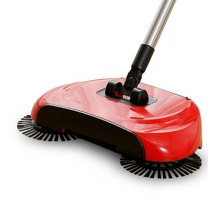 Stainless Steel Hand Push Sweeping Machine, Push Type, Magic Broom, Dustpan Handle, Household Cleaning Package, Sweepe Mop