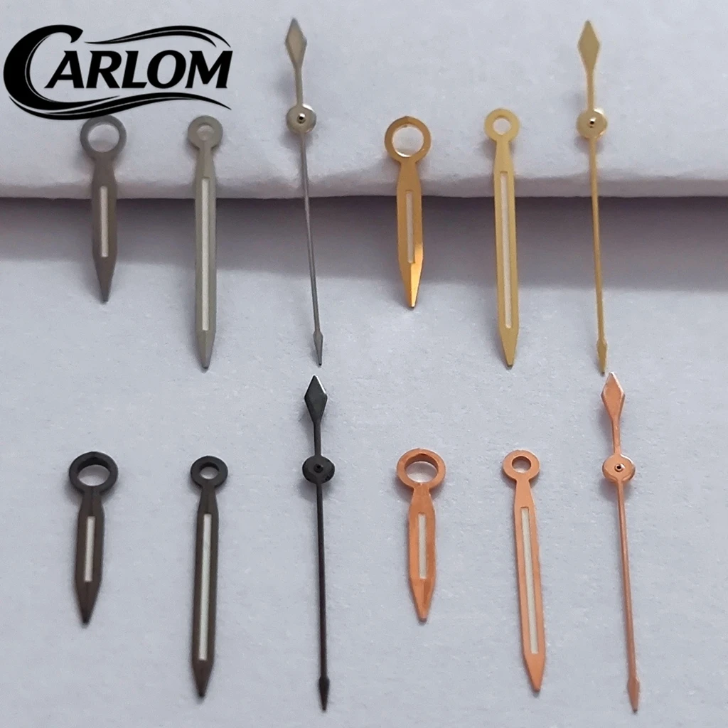 Watch Hands For NH35 NH36 NH38 NH39 NH70 Movement Green Luminous Silver Gun Rose Gold High Quality Watch Accessories