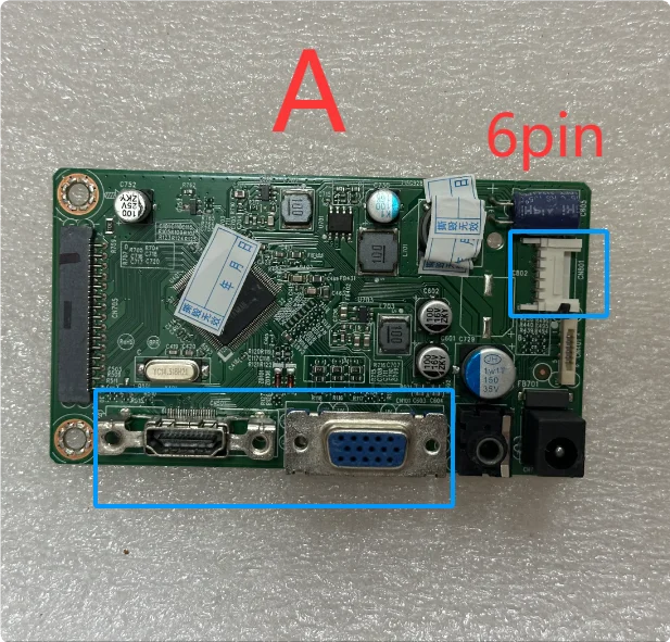 24B1W Driver Board, Advantech Mainboard 715G9284-M0A-B07-004F Power Board