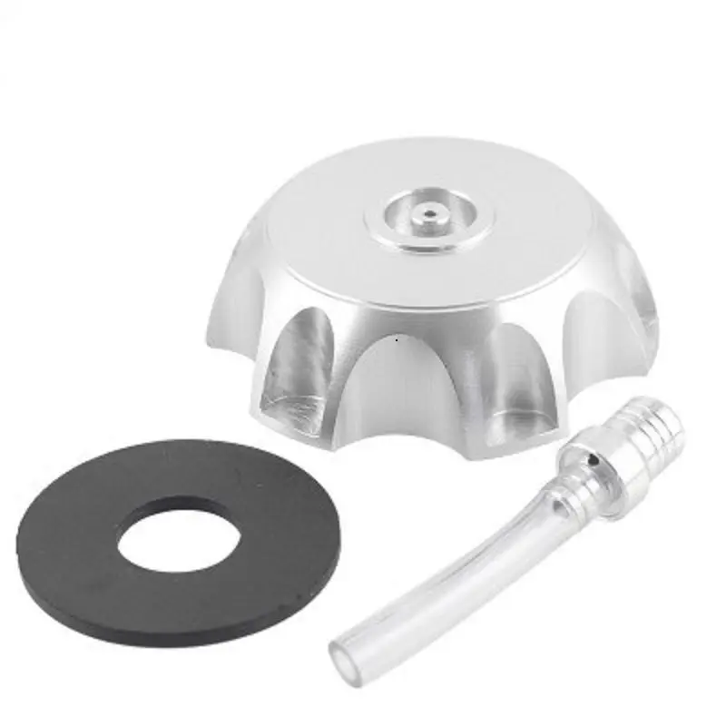 Aluminum Alloy Fuel Tank Cap with Waterproof Sealed Design and Dual Screw Fixation Fits Various Motorcycle Models